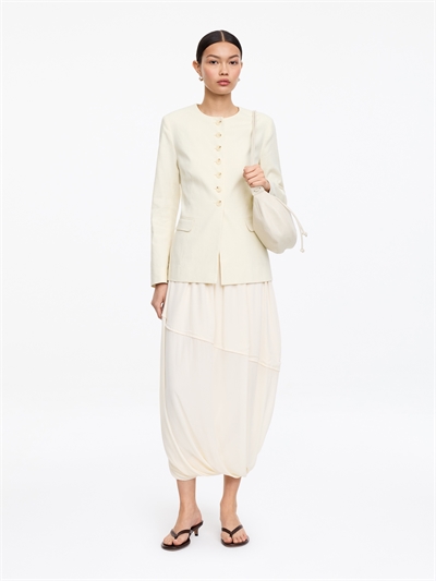 Блейзер из льняного бленда артикул 1268336008