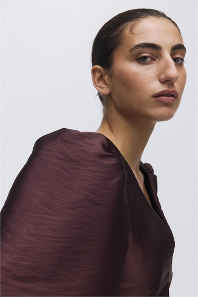 Блузка с пеплумом артикул 1299861002