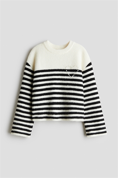 Джемпер, украшенный стразами артикул 1306787002