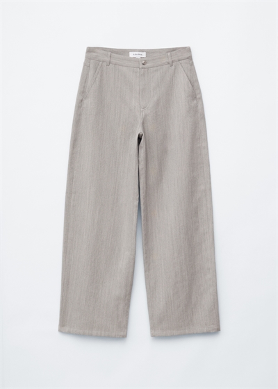 Шерстяные брюки с широкими брючинами артикул 1323975001