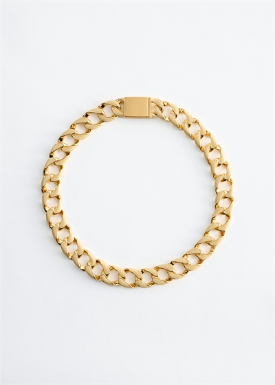 Массивное колье с цепочкой артикул 1327102001