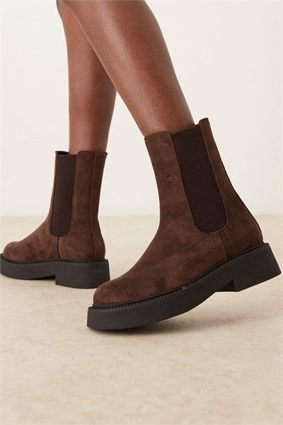 Ботинки-челси от Andy с плоской подошвой и массивным силуэтом артикул 147469475