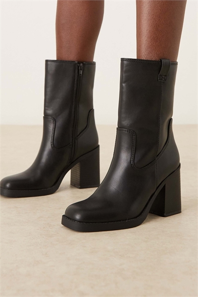 Ботильоны Ruby на плоском каблуке с эластичным верхом артикул 147200477