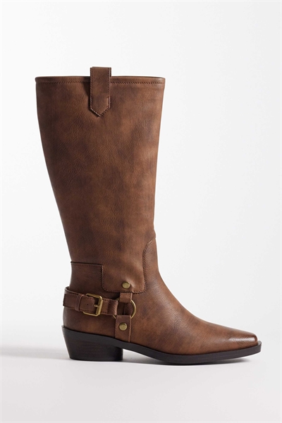 Западные ботинки до колен артикул 153403970