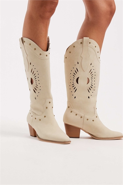 Западные ботинки до колен артикул 147630324