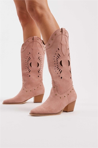 Западные ботинки до колен артикул 147630323