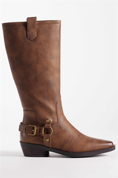 Западные ботинки до колен артикул 153406032