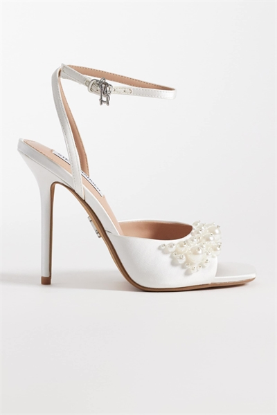 Сандалии Atheria на каблуке с жемчугом артикул 151523359
