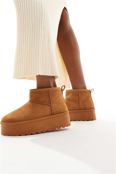 Мини-ботинки на плоской подошве артикул 148661698