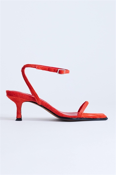 Сандалии Ezra на ремешках с каблуком артикул 153116287