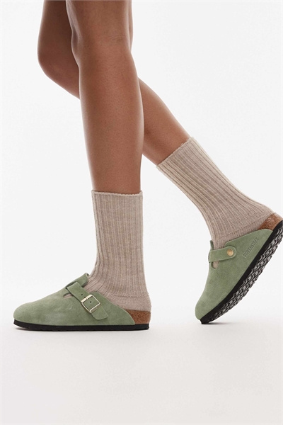 Бостонские сабо узкого кроя артикул 148035994