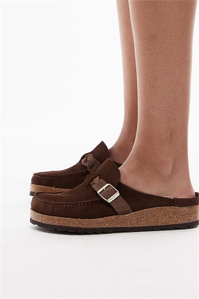 Сабо из плетеной замши Buckley артикул 153922692