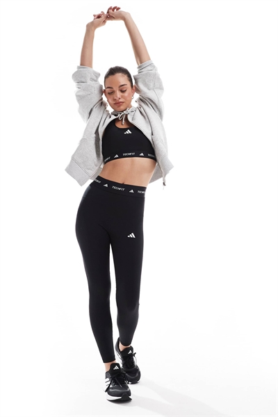 Леггинсы adidas Training Tech Fit 7/8 с эффектом моделирования фигуры артикул 138342139