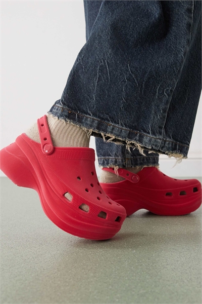 Бархатные сабо на платформе от Bae артикул 150202055