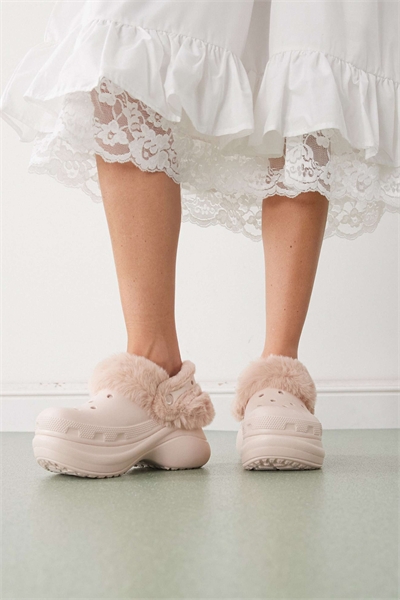 Сабо с меховой подкладкой артикул 150201482