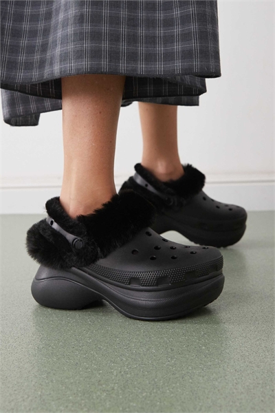 Сабо с меховой подкладкой артикул 150201481