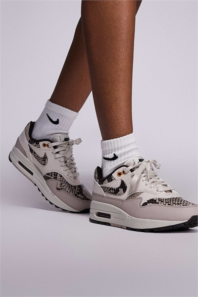 Кроссовки Air Max 1 '87 с отделкой под змеиную кожу артикул 137317719