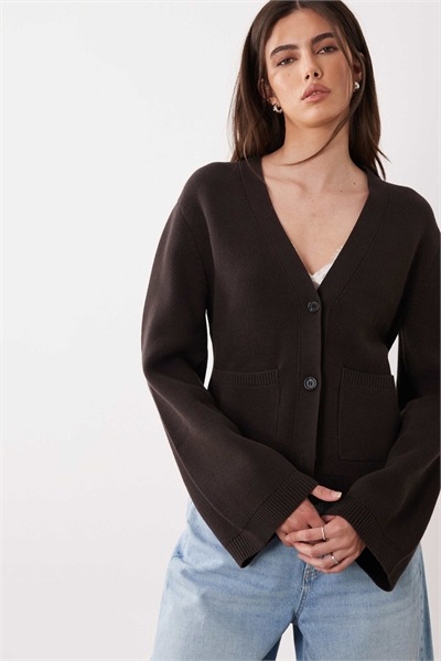 Кардиган с затянутой талией артикул 153786923