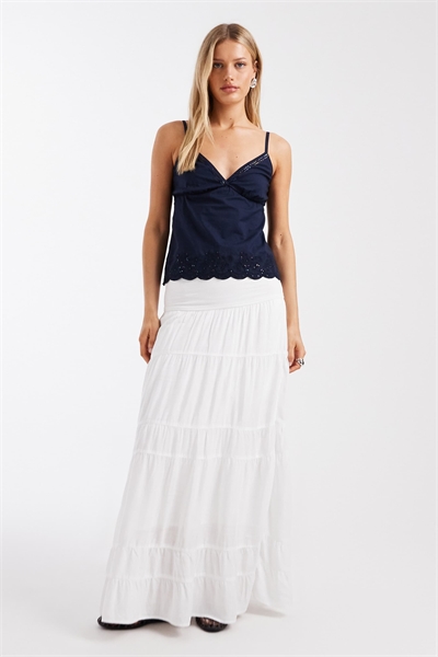 Топ с волнистым краем артикул 155650474