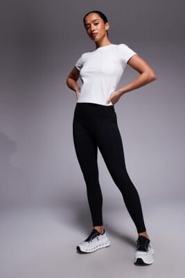 Леггинсы Petite Icon с завязкой на талии и карманом для телефона артикул 151705475