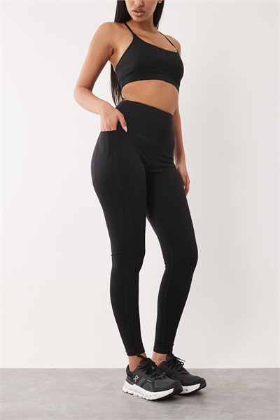 Леггинсы Hourglass Icon с завязкой на талии и карманом для телефона артикул 151705634