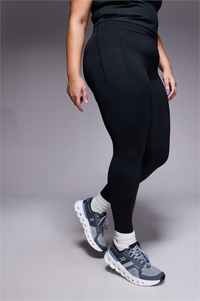 Леггинсы для тренажерного зала с высокой талией и эластичным поясом артикул 151335346