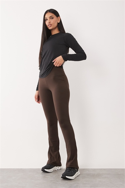 Леггинсы для йоги Hourglass Icon с мягкой поверхностью, высокой талией и зауженными штанинами артикул 148448991