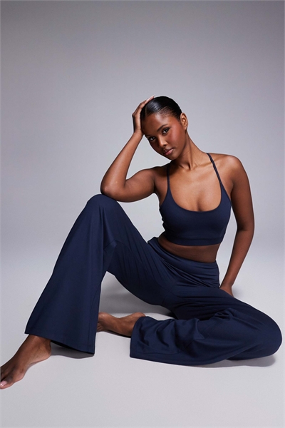 Брюки для танцев Icon с мягкой поверхностью, высокой талией и широкими брючинами артикул 151704623