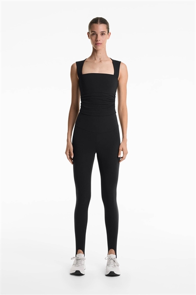 Леггинсы Comfortlux с высоким подъёмом и ремешками на щиколотках артикул 151865953