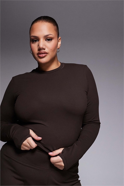 Детская футболка с длинным рукавом Curve Icon из мягкой ткани артикул 151738813