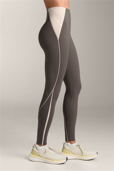 Леггинсы до щиколотки с уплотненной отражающей вставкой в области голени артикул 155588595