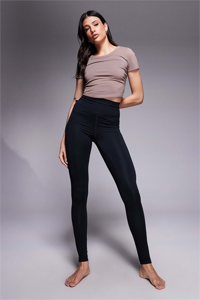 Леггинсы для йоги Tall Icon с высокой талией и мягкой тканью артикул 138727647