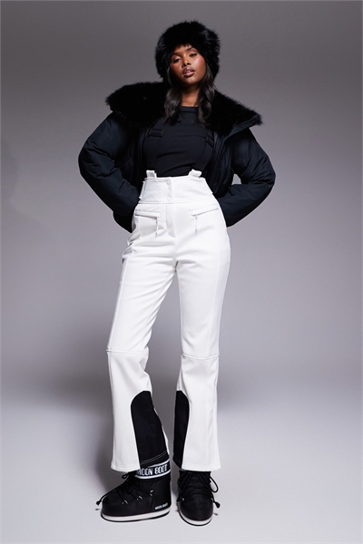 ASOS 4505 — лыжные брюки из софтшелла с водоотталкивающей обработкой и расклешенными штанинами артикул 144206033