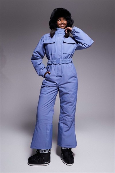 ASOS 4505 — лыжный костюм в ретро-стиле с поясом и воротником-воронкой артикул 147589373