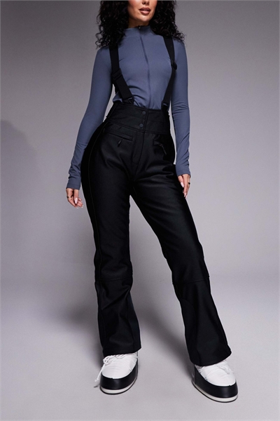 ASOS 4505 — лыжные брюки с расклешенными штанинами из мягкой ткани софтшелл, водоотталкивающие, фасон «песочные часы» артикул 144206056