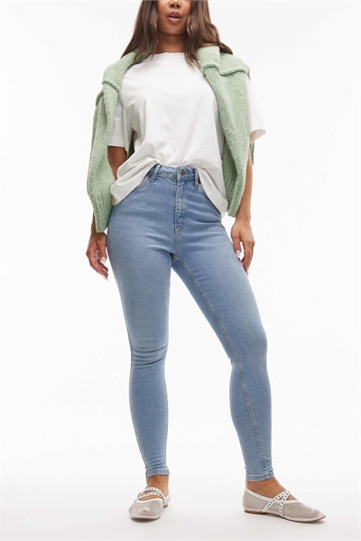 Джинсы-скинни Jamie с высокой талией артикул 146697504