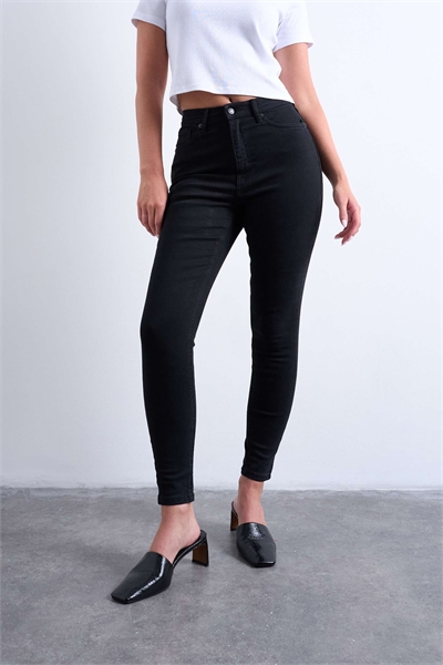 Джинсы-скинни с высокой талией Jamie артикул 133271547