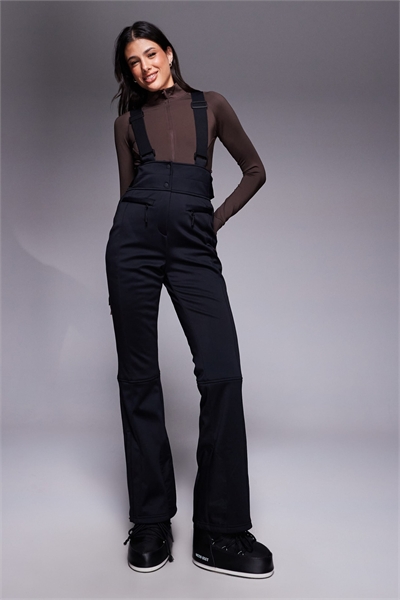 ASOS 4505 — длинные лыжные брюки из софтшелла с расклешенными штанинами и водоотталкивающей обработкой артикул 144206049