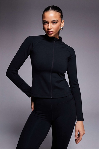 ASOS 4505 — термофлисовая лыжная кофта с длинным рукавом и застежкой-молнией, отводящая пот артикул 149631580