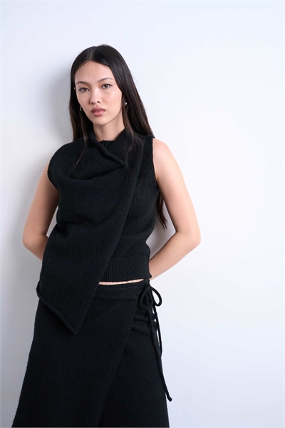 Двухслойный топ из трикотажа артикул 149033004