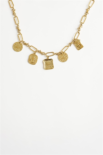 Водонепроницаемое колье из нержавеющей стали с подвесками от Naya артикул 152703103