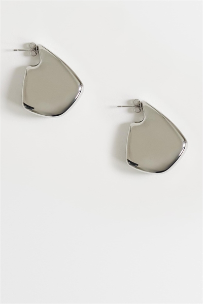 Водонепроницаемые массивные серьги-кольца Casey артикул 155173853