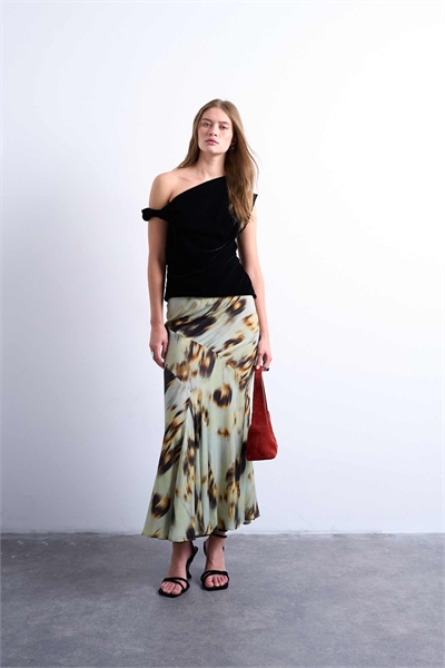 Юбка длиной примерно до середины бедра артикул 143459994