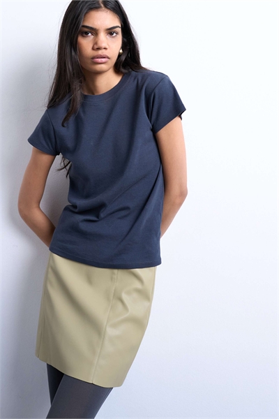 Мини-юбка из искусственной кожи co-ord артикул 137171534