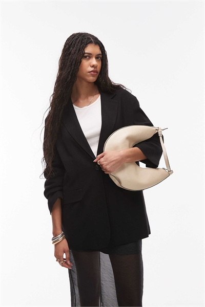 Блейзер из льна свободного кроя артикул 140707700