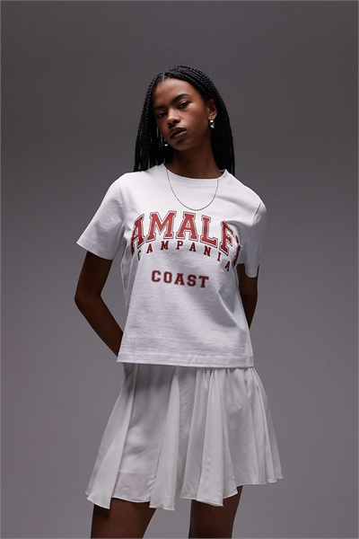 Хлопковая мини-юбка с отворотами артикул 147966192