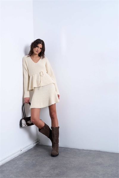 Трикотажная юбка co-ord артикул 151481004