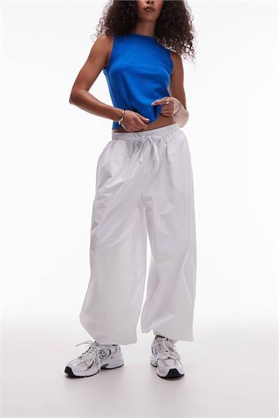 Брюки из поплина с манжетами артикул 149276416