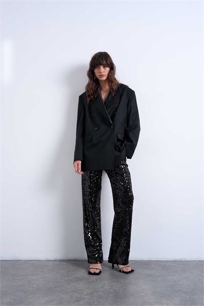 Брюки с пайетками артикул 149242650