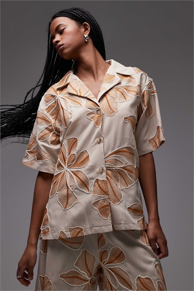 Рубашка в стиле курортного координата артикул 141068043